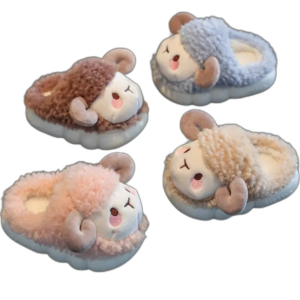 Adorables Chaussons En Forme De Mouton Pour Le Confort Des Enfants