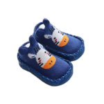 Chaussettes Chausson Bébé Confortables Et Sûres Pour Petits Pieds - Bleu / 0/6 Mois