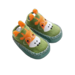 Chaussettes Chausson Bébé Confortables Et Sûres Pour Petits Pieds - Vert / 0/6 Mois