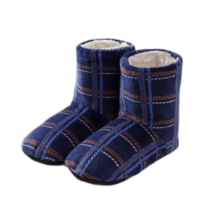 Chaussettes Chaussons Antidérapantes Pour Chaleur Et Sécurité Optimale - Bleu / 40