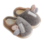 Chaussons Ballerine Pour Fille - Confort Et Sécurité En Extérieur - Gris / 25-26