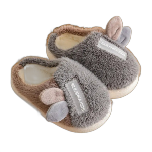 Chaussons Ballerine Pour Fille - Confort Et Sécurité En Extérieur - Gris / 25-26