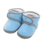 Chaussons Bébé De Qualité Supérieure Avec Service Client Inclus - Bleu / 0/6 Mois