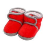 Chaussons Bébé De Qualité Supérieure Avec Service Client Inclus - Rouge / 0/6 Mois