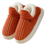 Chaussons Chauds Avec Service Client Exceptionnel Et Design Ergonomique - Orange / 33-34