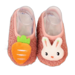 Chaussons Chaussettes Confortables Pour Bébés Avec Service Client Réactif - Rose / 6-12 Mois