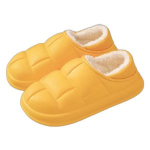 Chaussons-chaussures Pour Femmes Alliant Confort Et Style Chez Home-Chaussons - Jaune / 34-35