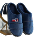 Chaussons Cile Family: Confort Pour Grands Pieds En Toutes Couleurs - Bleu / 38/39