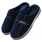 Chaussons Confortables Avec Semelles Antidérapantes Et Service Client De Qualité - Bleu / 34-35