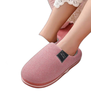 Chaussons D’intérieur Confortables Avec Semelle En Eva Pour Femmes - Rose / 35-36