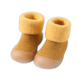Chaussons Doux Et Respirants Pour Bébés Qui Commencent à Marcher - Jaune / 0/6 Mois