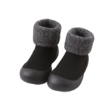 Chaussons Doux Et Respirants Pour Bébés Qui Commencent à Marcher - Full Noir / 0/6 Mois