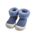 Chaussons Doux Et Respirants Pour Bébés Qui Commencent à Marcher - Bleu Clair / 0/6 Mois