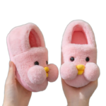 Chaussons En Forme D’animaux Douillets Pour Enfants Et Service Client Top - Rose / 18-19