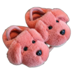 Chaussons En Forme De Chiot Pour Enfants - Confort Et Style Sweety Dog - Rose / 20-21