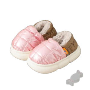 Chaussons Fourrés Douillets Pour Petite Fille Avec Service Client Idéal - Rose / 22-23