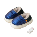 Chaussons Fourrés Douillets Pour Petite Fille Avec Service Client Idéal - Bleu / 22-23