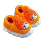 Chaussons Fourrés Pour Fille - Confort Et Service Client De Qualité - Orange / 21-22