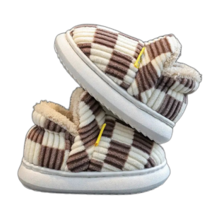 Chaussons Montants Fourrés Pour Un Confort Optimal En Hiver - Brun / 21-22