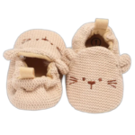 Chaussons Souples Pour Bébé Avec Service Client De Qualité - Café / 0/6 Mois