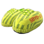 Chaussons Style Basket Pour Enfants Sportifs - Service Client Inclus - Jaune / 33-34