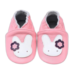 chaussons ballerine en cuir avec fermeture elastique pour bebe 14 711