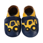chaussons ballerine en cuir avec fermeture elastique pour bebe 3 678