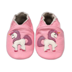 chaussons ballerine en cuir avec fermeture elastique pour bebe 11 492