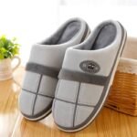Chausson Velours Élégant Homme Doux