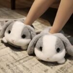 Chausson Peluche Animaux Doublure Femme Doux