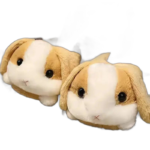 chaussons animaux en peluche doux pour un confort optimal brun 34 5 923