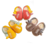 chaussons ballerine fille semelle antiderapante blanc 13053 chaussons ballerine pour fille confort et securite en exterieur 314