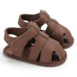chaussons bebe antiderapants avec fermeture a scratch et service 492