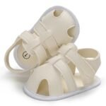 chaussons bebe antiderapants avec fermeture a scratch et service 620