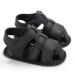 chaussons bebe antiderapants avec fermeture a scratch et service 917