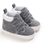 chaussons bebe confortables avec semelle antiderapante gris 0 6 mois 507