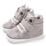 chaussons bebe en coton avec semelle antiderapante ultra 737