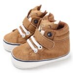 chaussons bebe en coton avec semelle antiderapante ultra 879