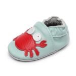 chaussons bebe en cuir souple au design ballerine confort garantis 599