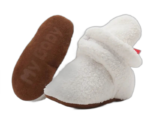 chaussons bebe doux avec languette a scratch pour petits pieds 108