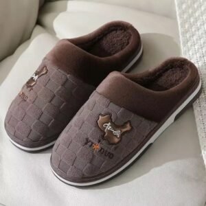 chaussons chauds pour homme le choix parfait lhiver brun 38 39 558