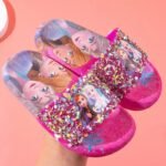 chaussons claquettes confortables et antiderapants pour fille c 100