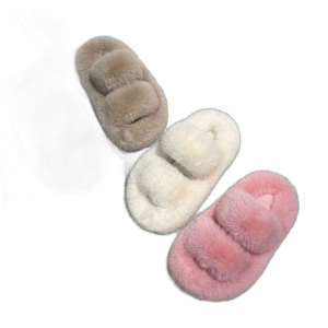 chaussons claquettes doux et chauds pour petite fille 664