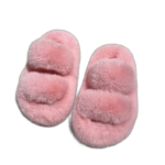 chaussons claquettes doux et chauds pour petite fille rose 25 26 166
