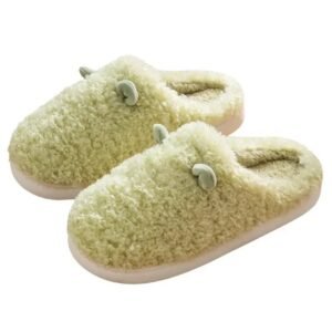 chaussons cocooning en coton avec coussin dair pour un confort 442