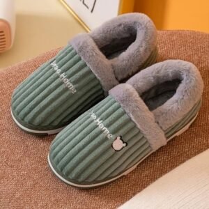chaussons confortables avec talon ferme et service client reactif 777