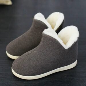 chaussons confortables et styles pour femmes grandes tailles gris 146