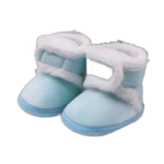 chaussons en coton avec fermeture scratch et semelle antiderapante 620