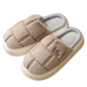 chaussons en coton type plaid pour un confort et style unique brun 829