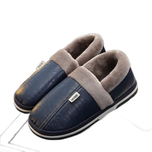 chaussons en cuir avec polaire confort et service client inclus 269